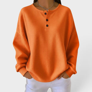 Adelina™ | Top de Tejido Waffle