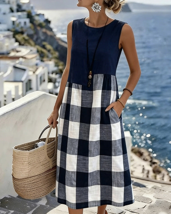 Σουζίνα | Καρό Φόρεμα
